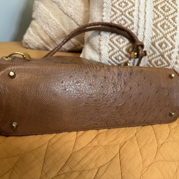 Cape Cobra Vintage Ostrich Leather bag - Capetown - Picture 3 of 5